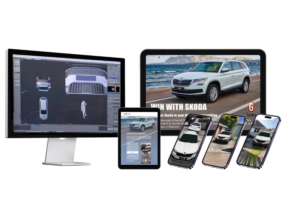 Gazley Škoda — Innovating for Ages: Gazley Škoda's Groundbreaking AR Campaign